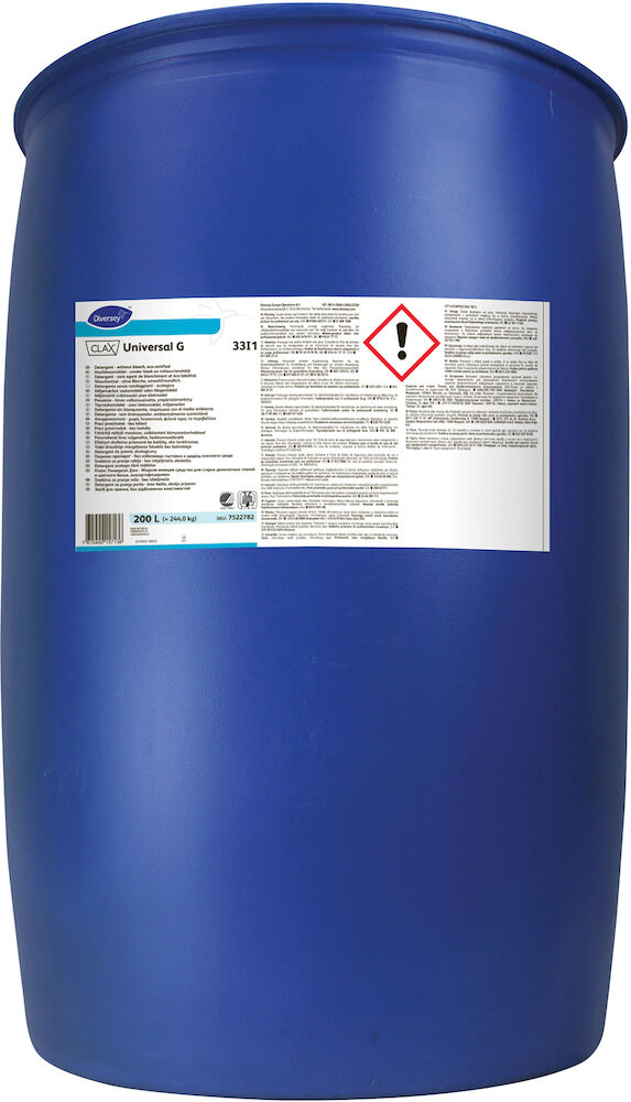 Clax Tvättmedel flytande Universal Pur-Eco 200 liter