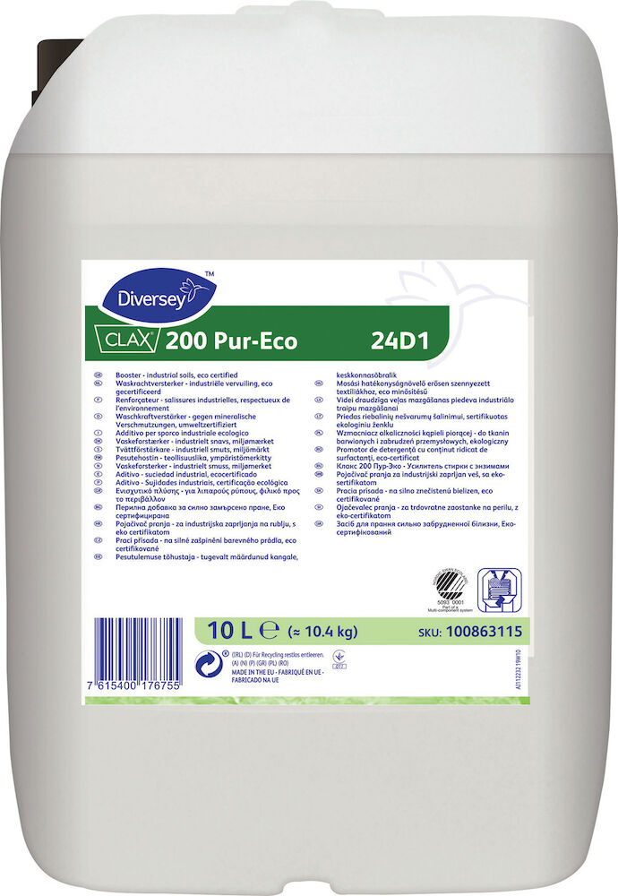 Clax Tvättförstärkare 200 PurEco 10 liter