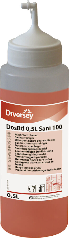 Diversey Appliceringsflaska till Sani 100 500 ml