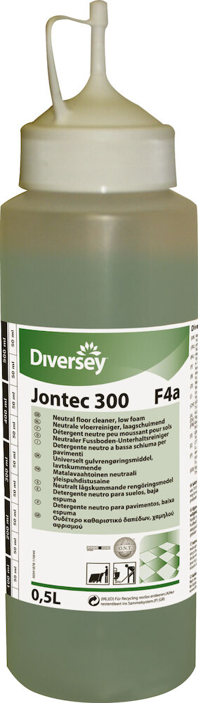 Diversey Appliceringsflaska Jontec 300 0,5 liter