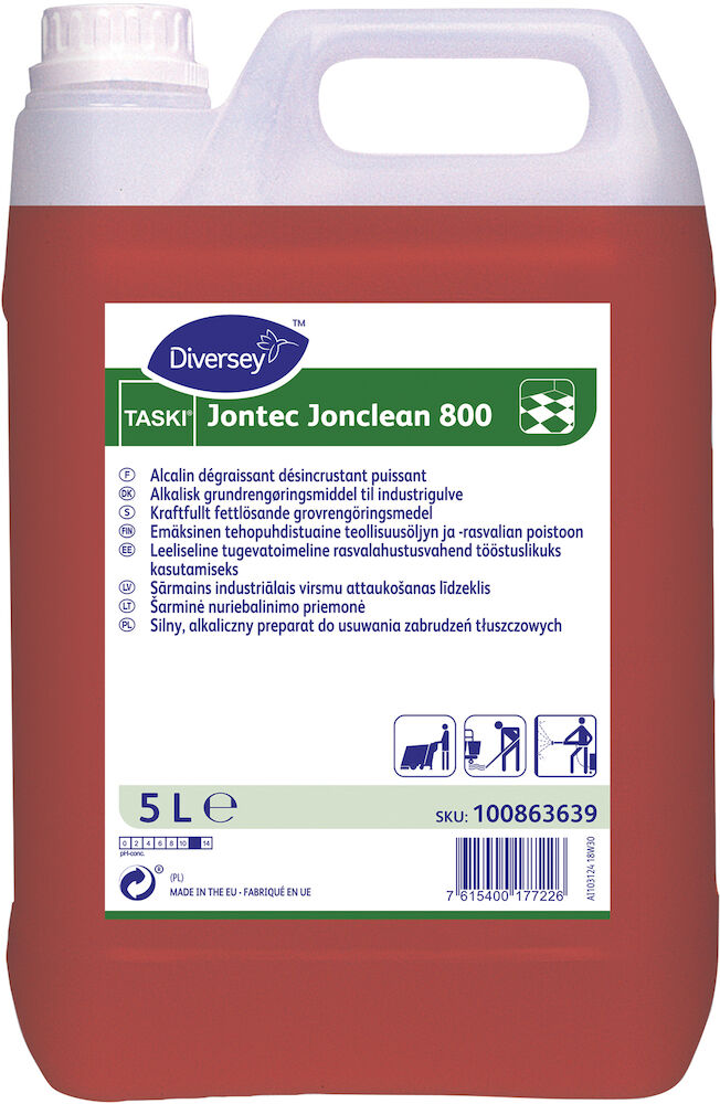 Taski Allrengörings- och golvrengöringsmedel Jontec Jonclean 800 5 liter