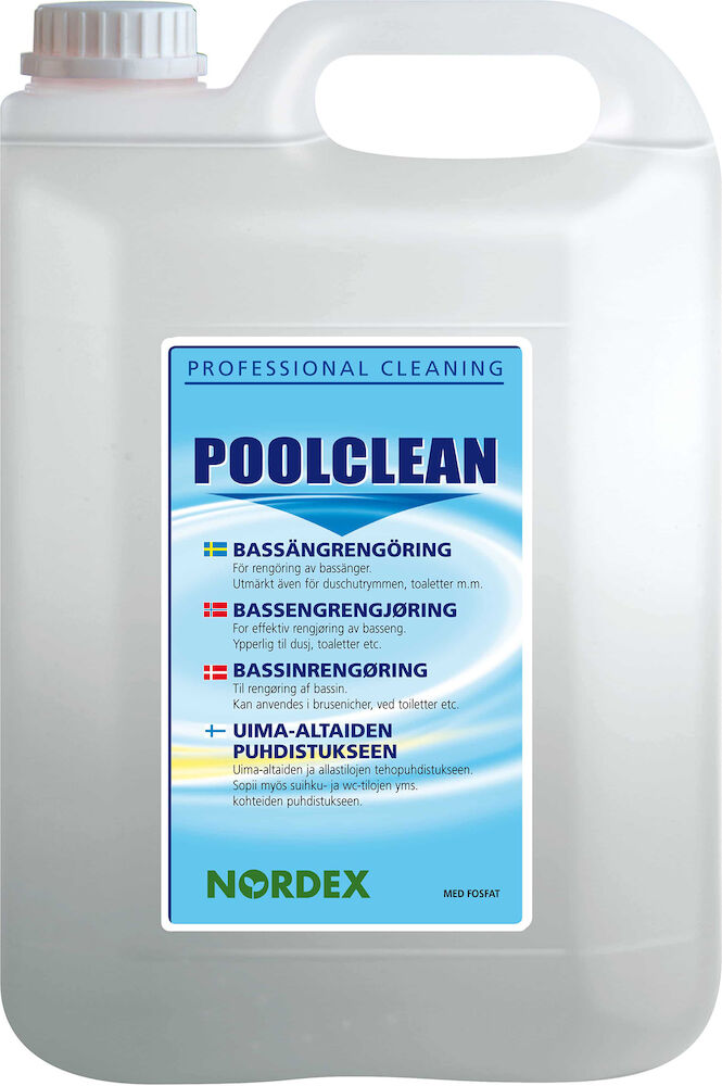 Nordex Bassängrengöringsmedel Poolclean 5 liter