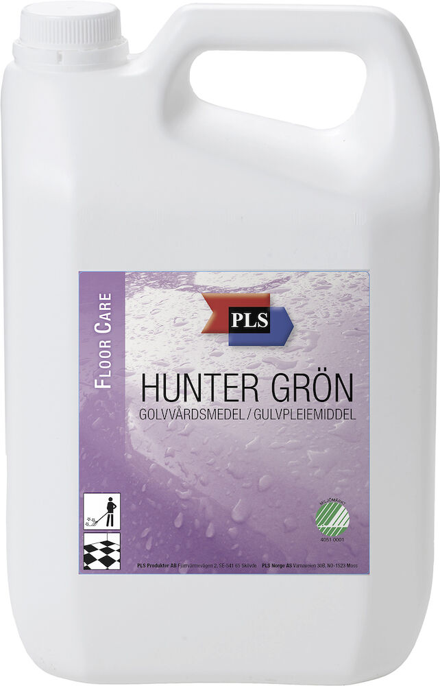 PLS Golvpolish Grön Hunter 5 liter