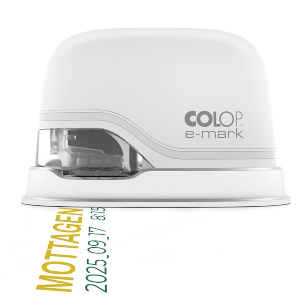 Colop Digital stämpel E-Mark vit