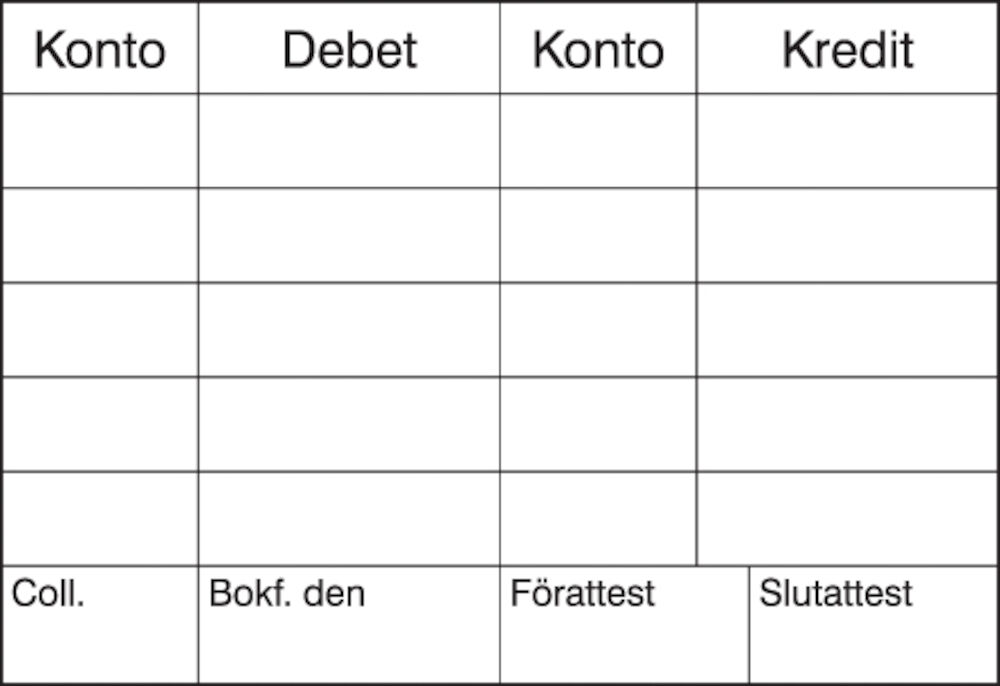 Trodat Stämpel kontering 76x52mm