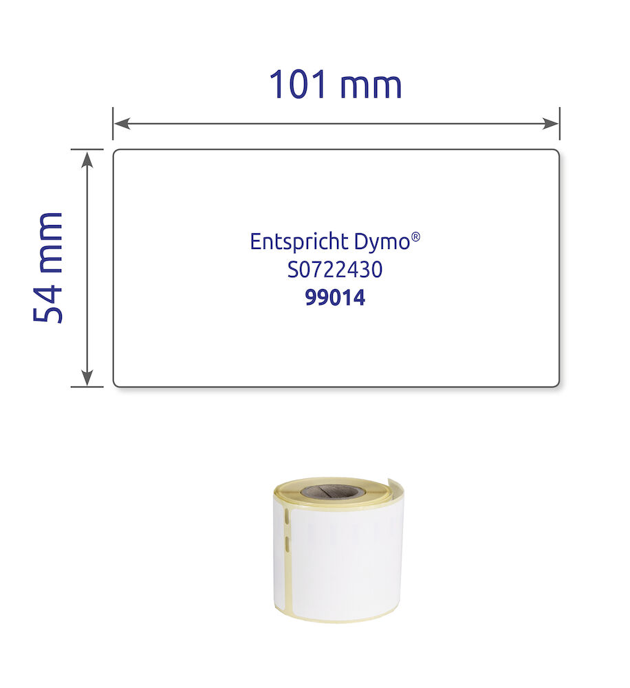 Avery Etikett 101 x 54 mm 220 st/fp