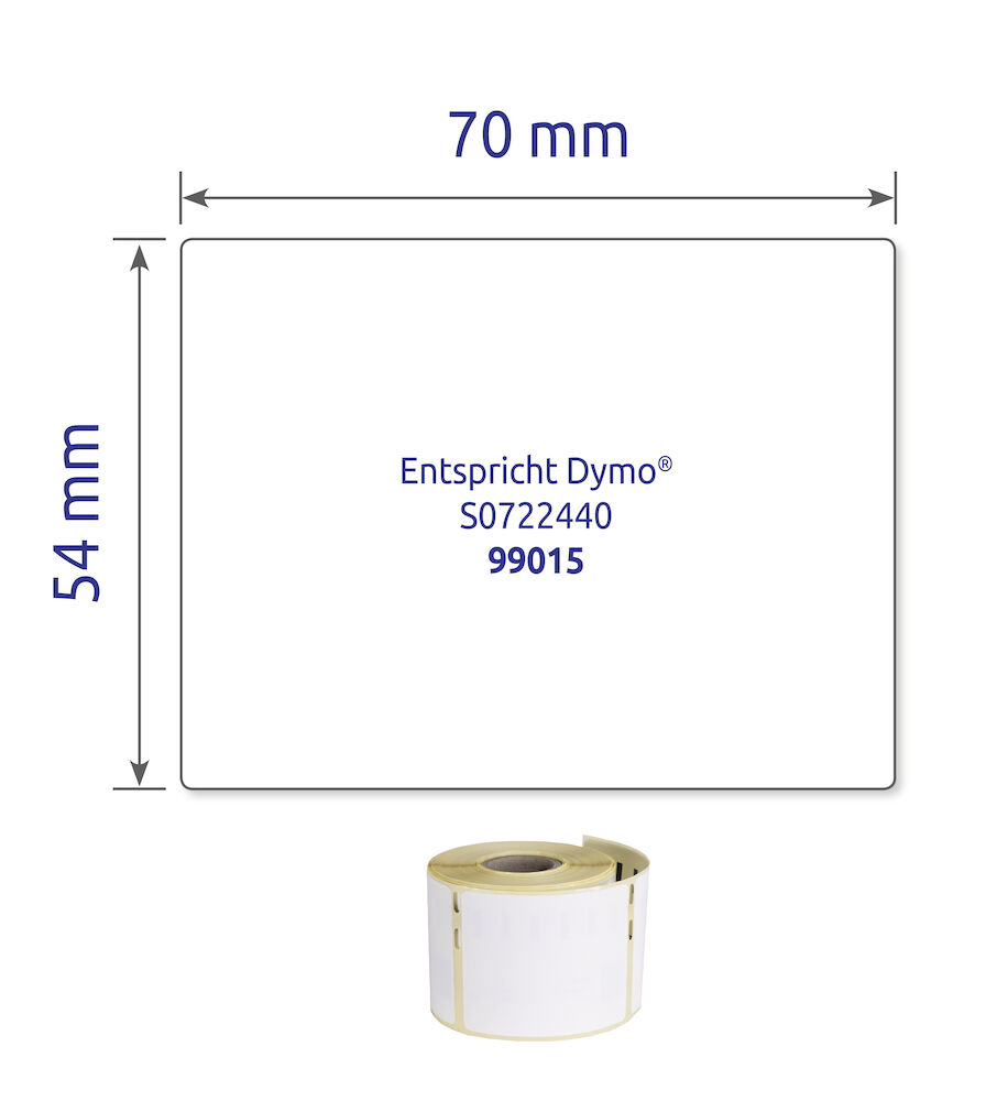 Avery Etikett 70 x 54 mm 320 st/fp
