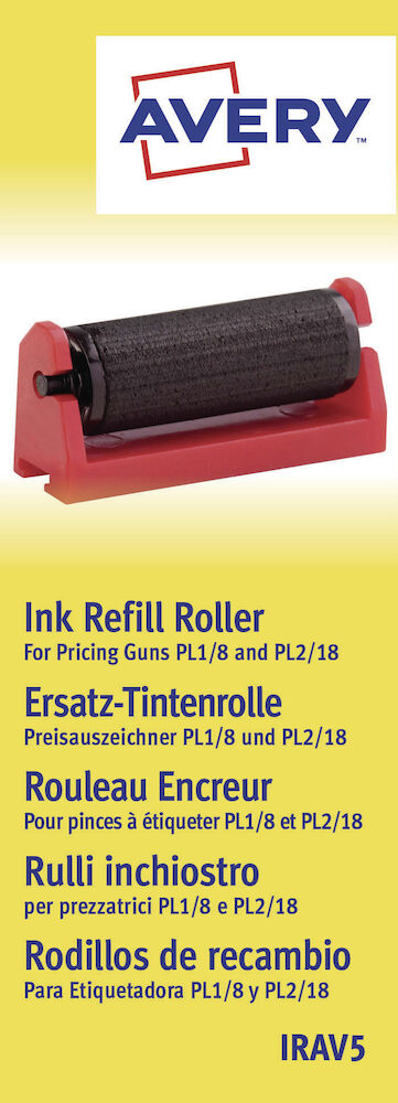 Avery Färgrulle METO 826 5 st/fp