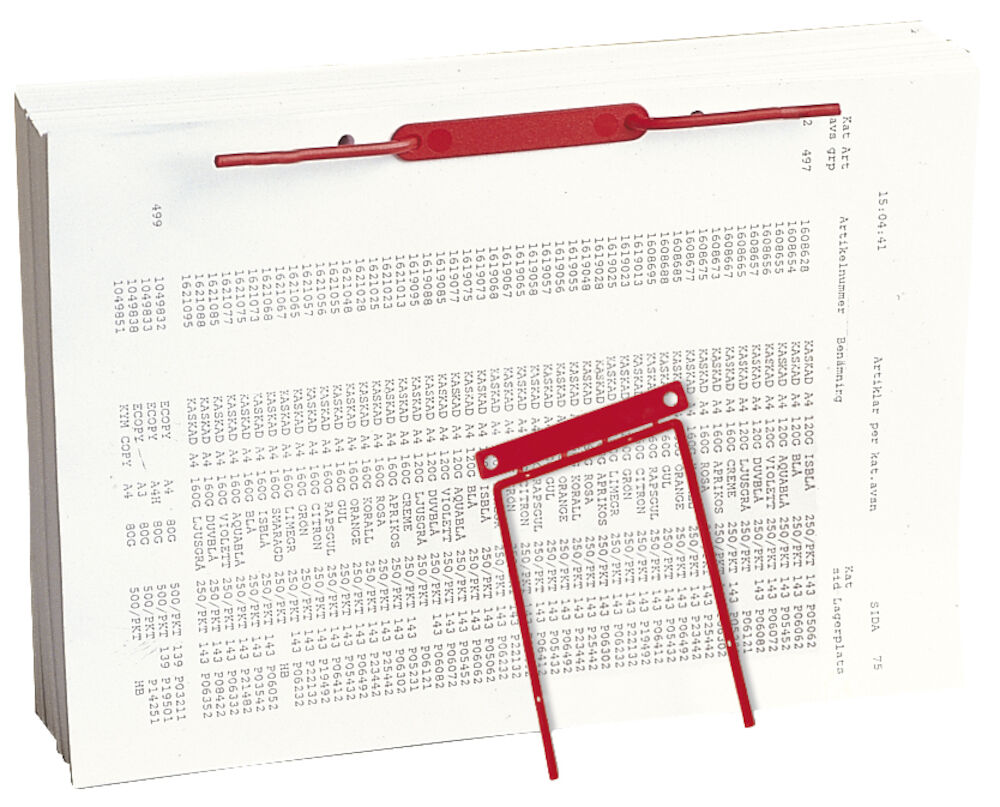 NoBrand Pappersbindare F-Binder 100 st/fp