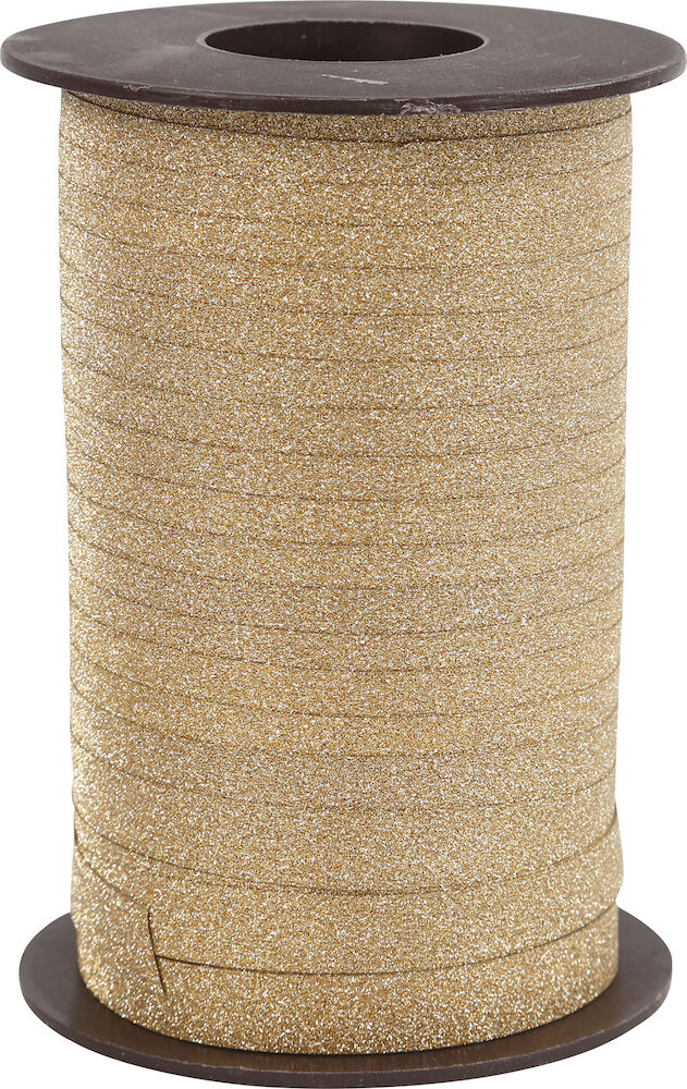 NoBrand Presentband Glitter 100m guld