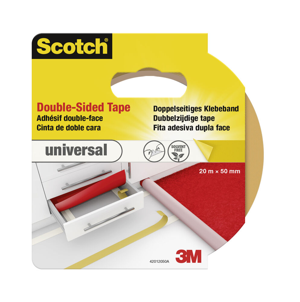 Scotch Mattejp 3M dubbelhäft 20mx50mm