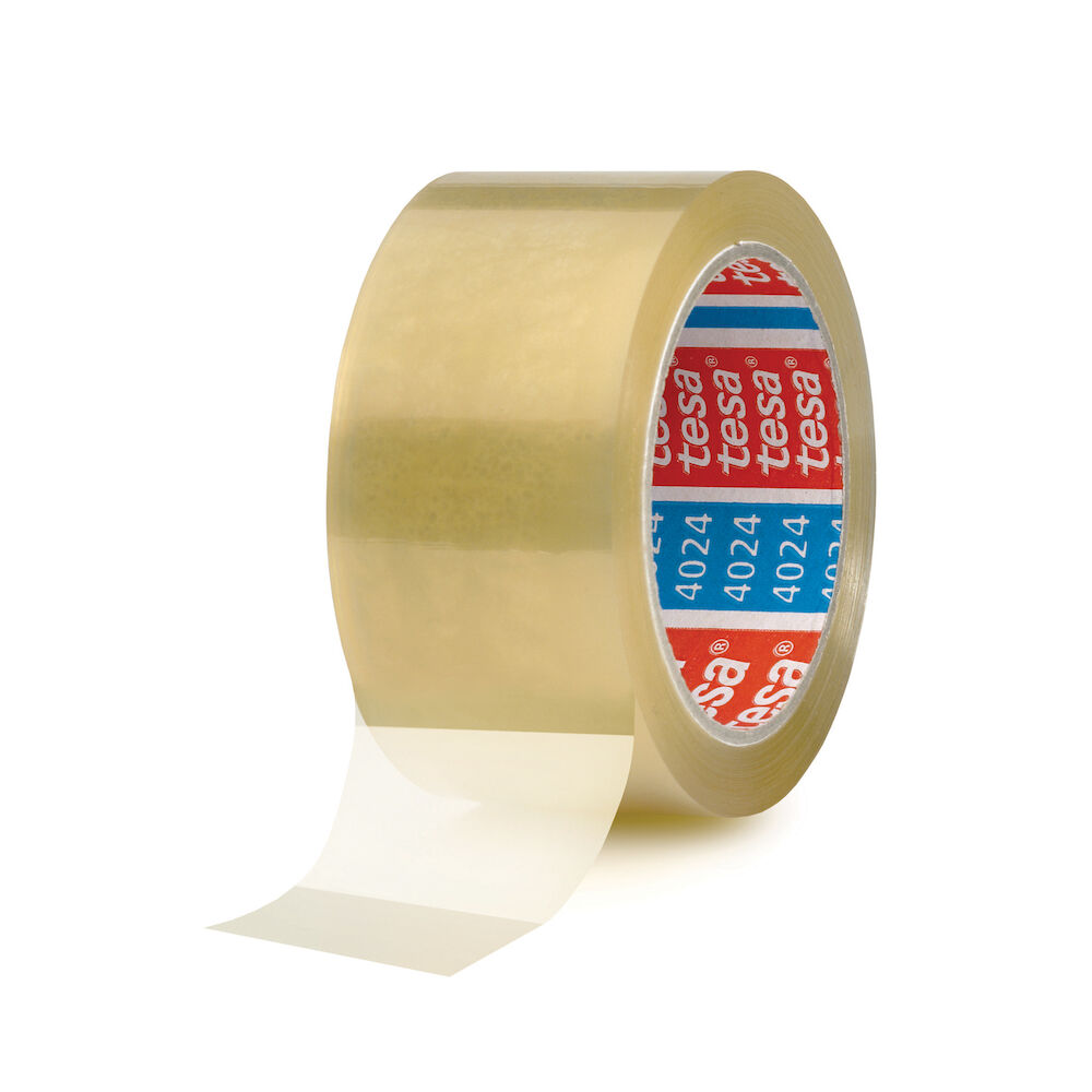 Tesa Packtejp 66 Meter x 50 mm 65my Transparent