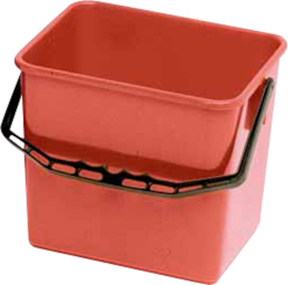 Nordex Skurhink 4-kantig röd 6 liter