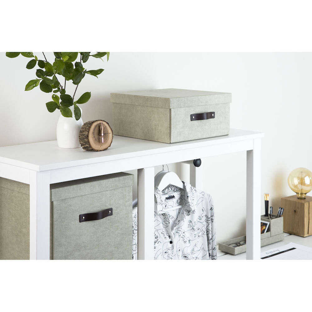 Bigso Förvaringsbox Levi canvas linen