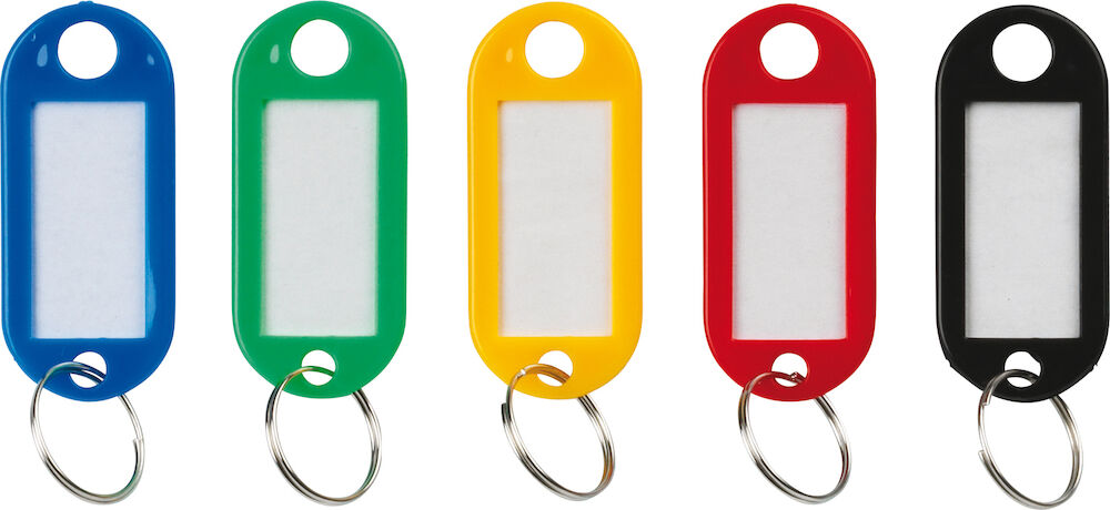 Office Depot Nyckelbricka sorterade färger 50-pack