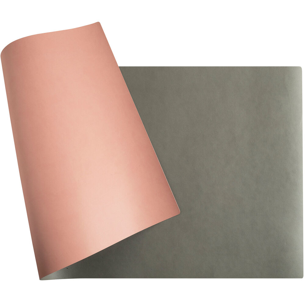 Exacompta Skrivbordsunderlägg PU 40x80 cm Nude/grey