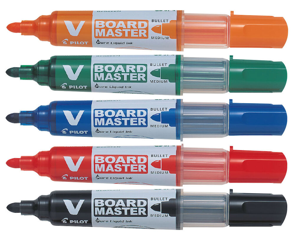 Pilot Whiteboard-penna V Board 5-set