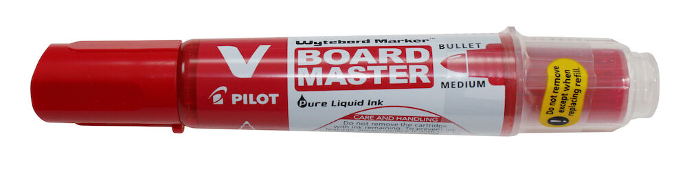 Pilot Whiteboard-penna V Board röd