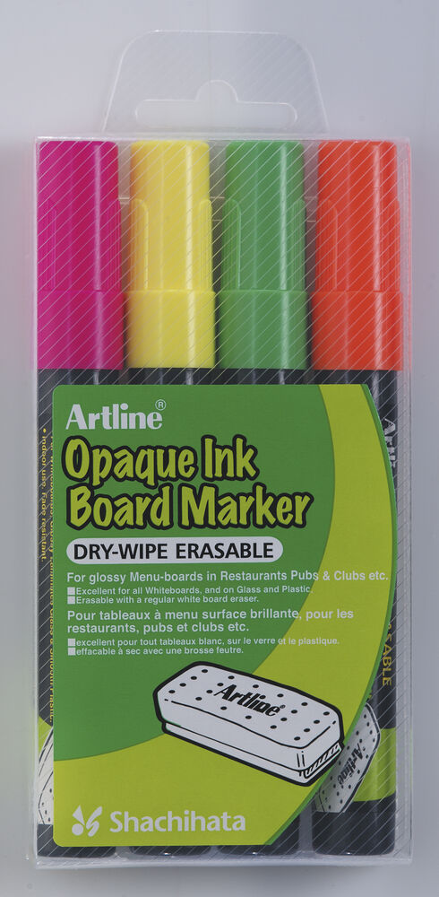 Artline Penna Dry-Wipe 4/set