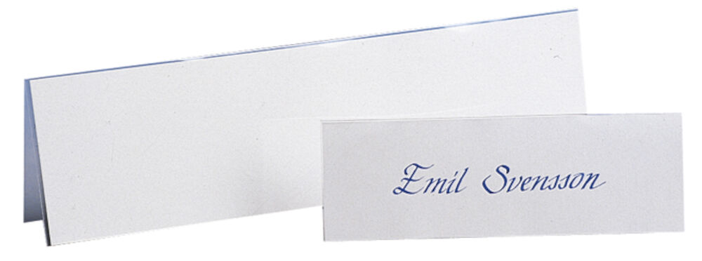 White Box Bordsskylt 150x50 5/fp