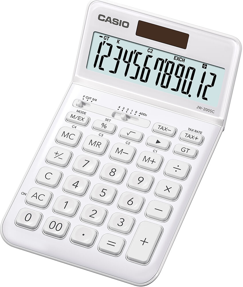 Casio Bordsräknare JW-200SC vi