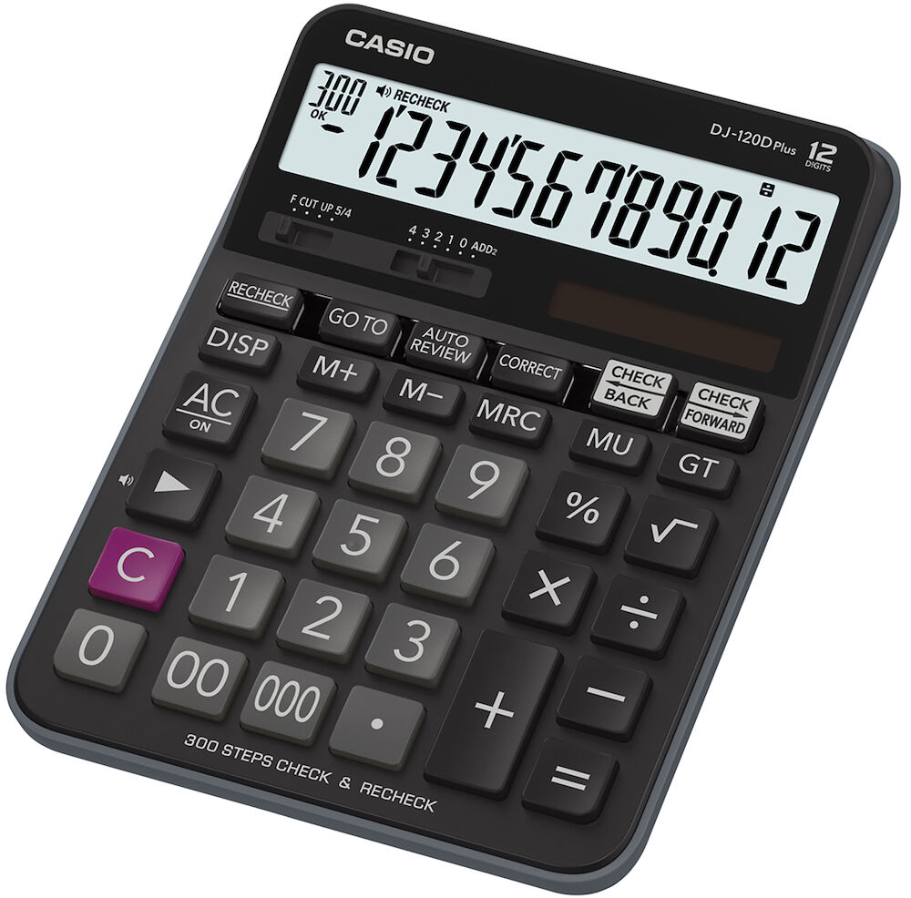 Casio Bordsräknare DJ-120D Plus