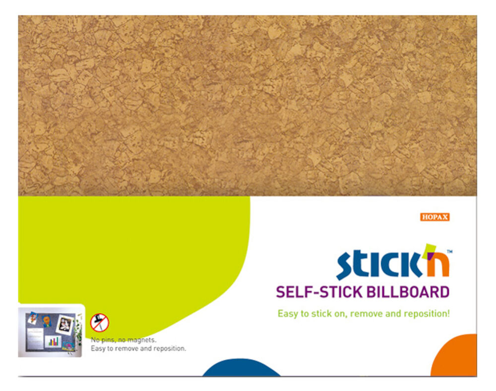 Hopax Anslagstavla Stickn 58x46cm br
