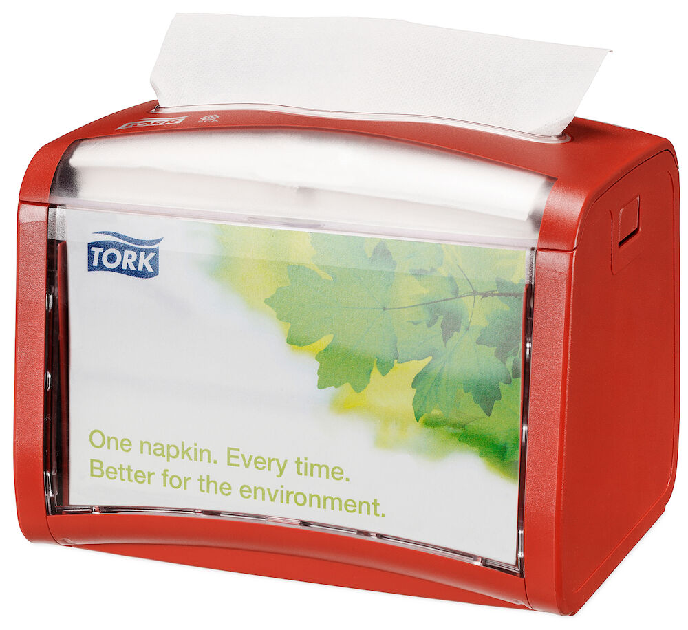 Tork Dispenser bord röd N4