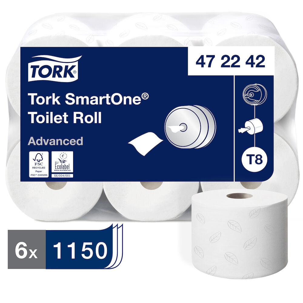 Tork Toalettpapper T8 SmartOne 6 st/fp