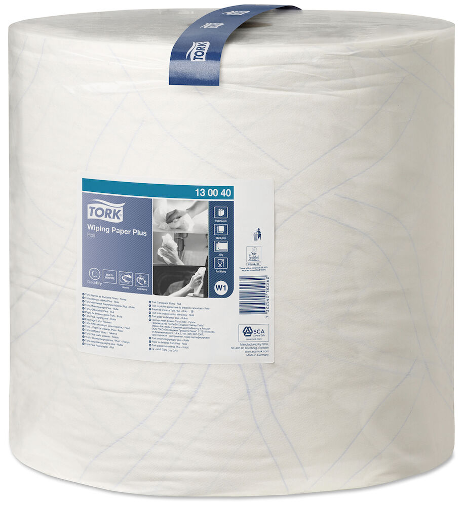 Tork Avningspapper Plus W1 510 Meter Vit
