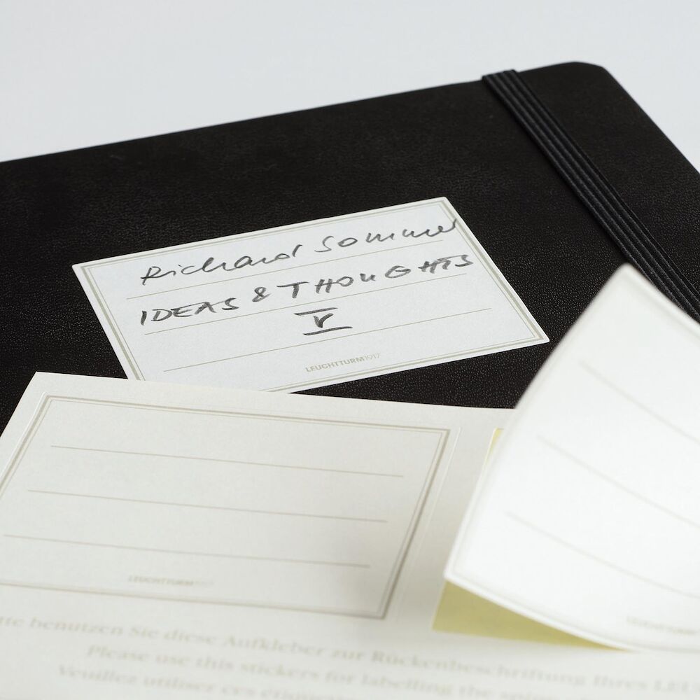 Leuchtturm Anteckningsbok B5 soft linjerad svart