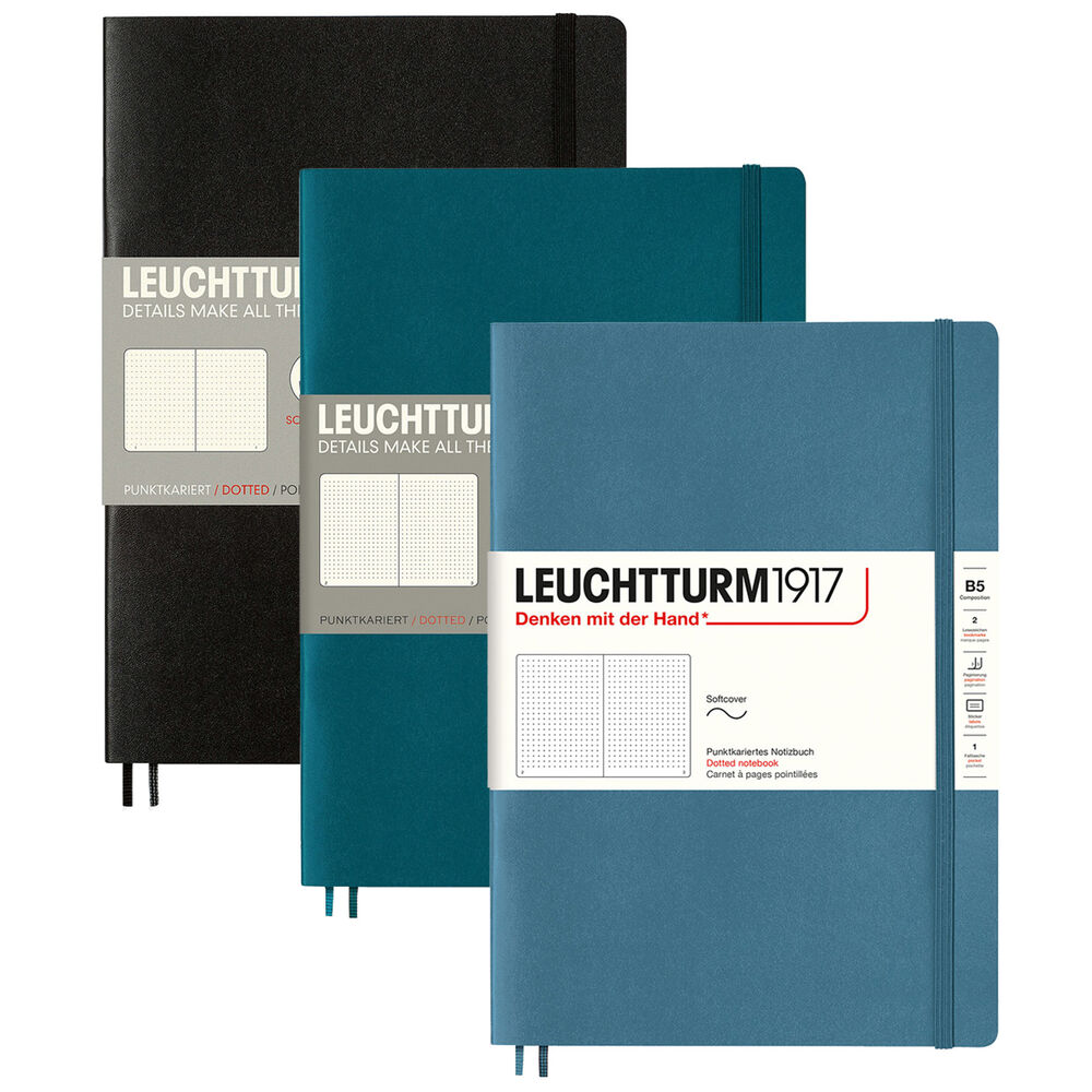 Leuchtturm Anteckningsbok B5 soft dot sva