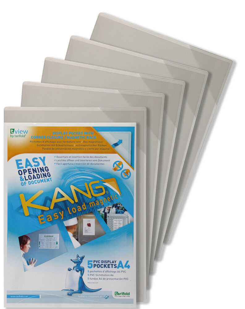 Djois Plastmapp magnetisk A4 5/fp