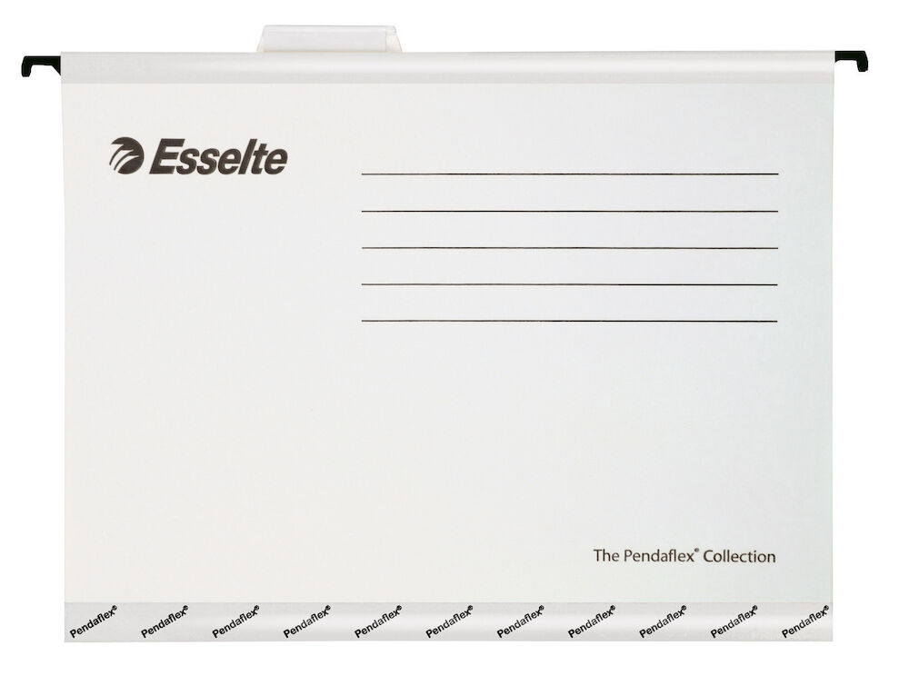 Esselte Hängmapp vit 25st/fp