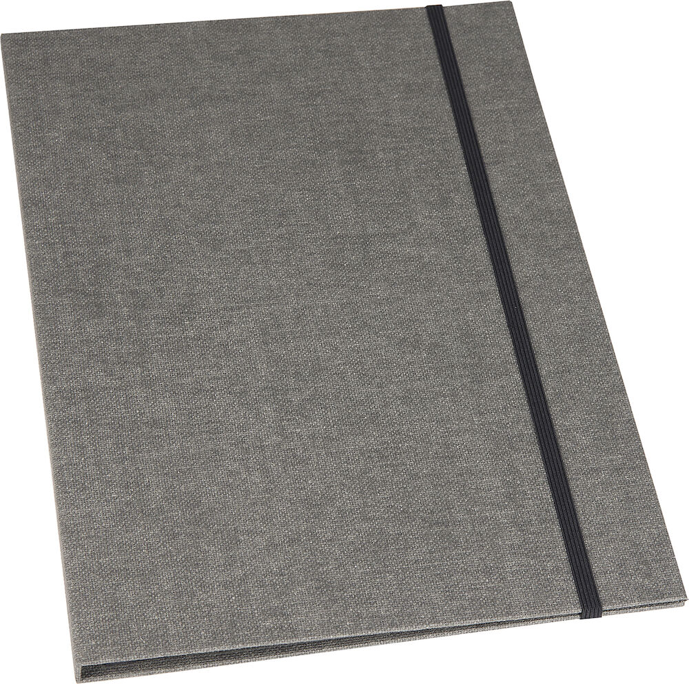 Bigso Mapp Paulina A4 canvas grå