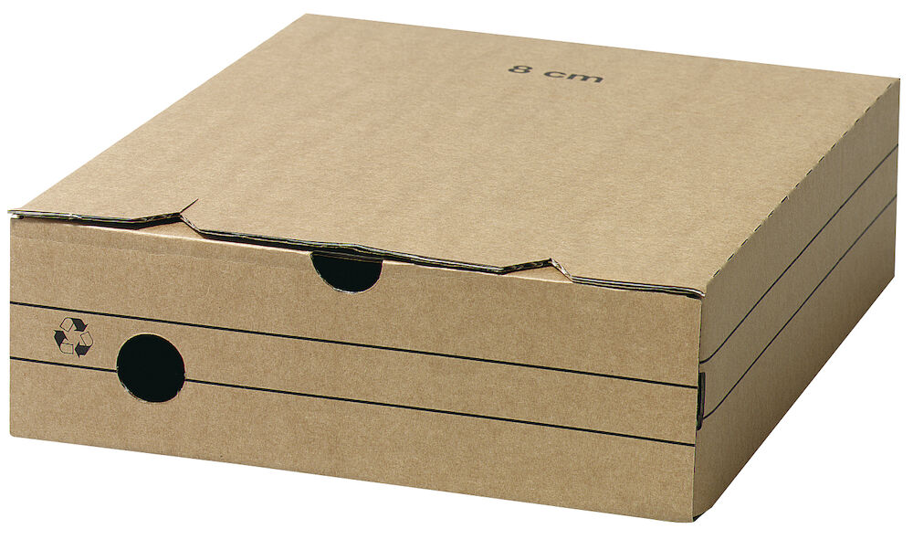 NoBrand Arkivbox A4 wellpapp 80mm