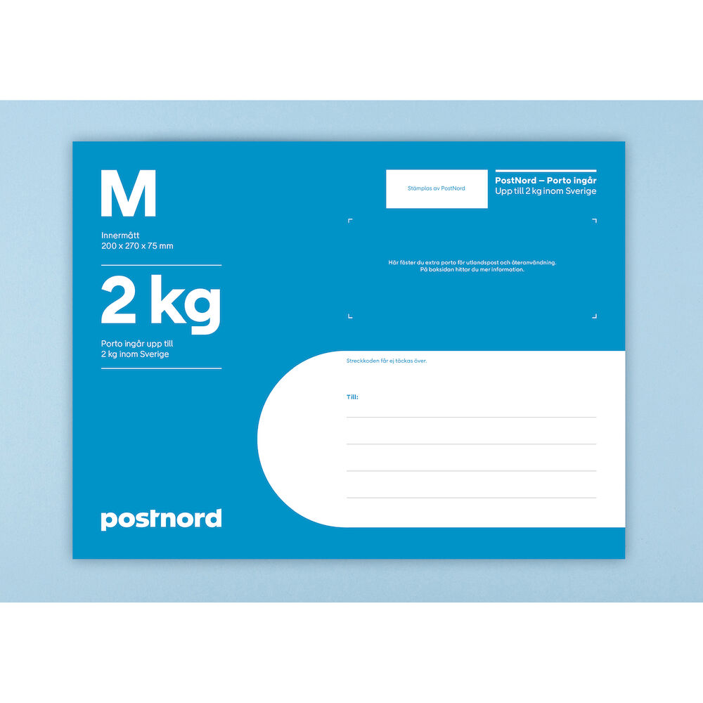 Posten Blå Box M Porto