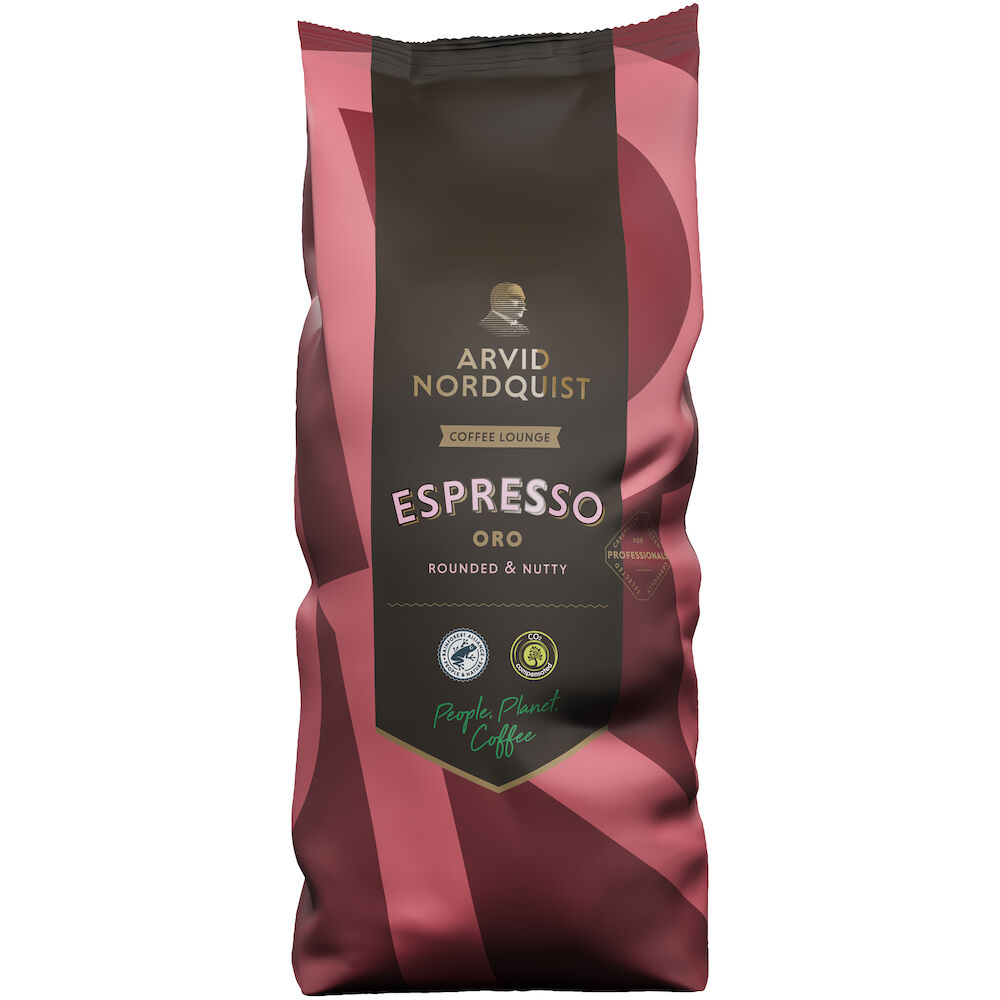 Arvid Nordquist Kaffe Espresso Oro Hela Bönor 6 x 1000 g