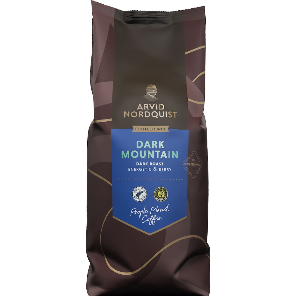 Arvid Nordquist Kaffe Dark Mountain Hela Bönor Mörkrost 6 x 1000 g