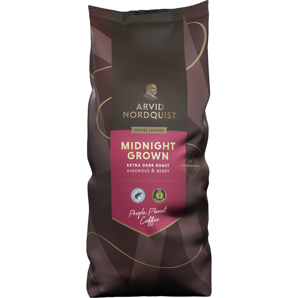 Arvid Nordquist Hela kaffebönor Midnight Grown 6x1000 g