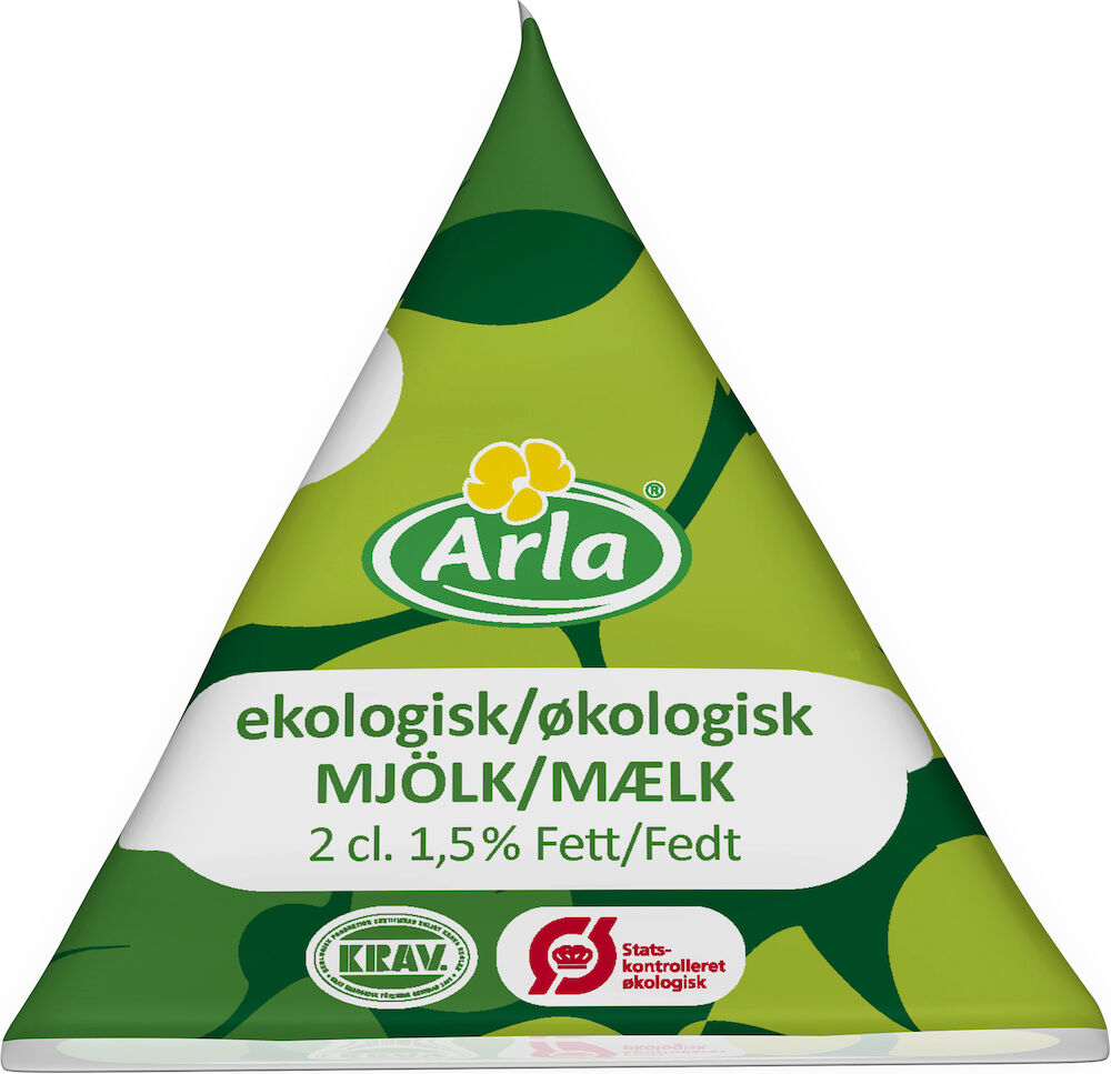 Arla Kaffemjölk Mellanmjölk 1,5% 2cl Eko 100 st/krt