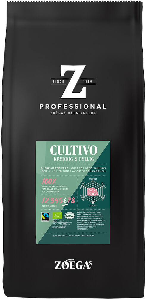 Zoégas Kaffe Zoegas Cultivo (Hazienda) Hela Bönor 750 g Eko