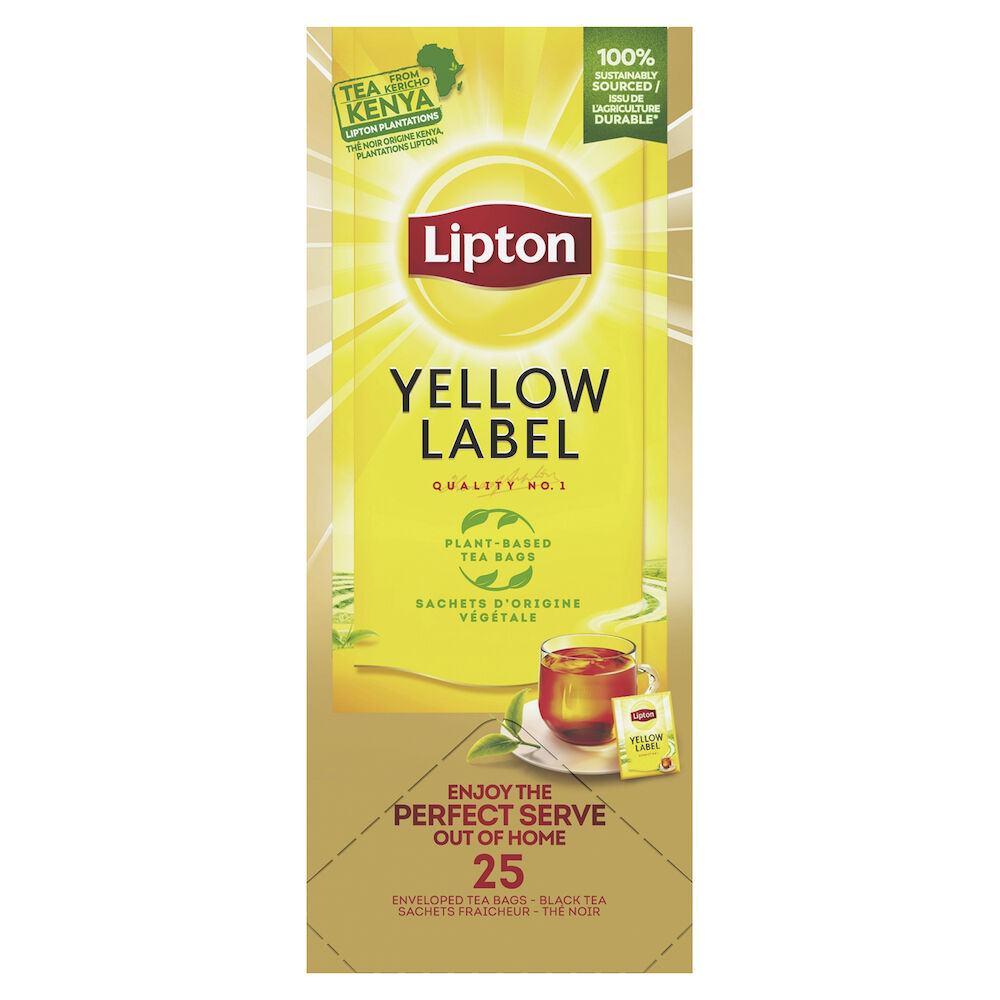 Lipton Te Yellow Label 25-pack