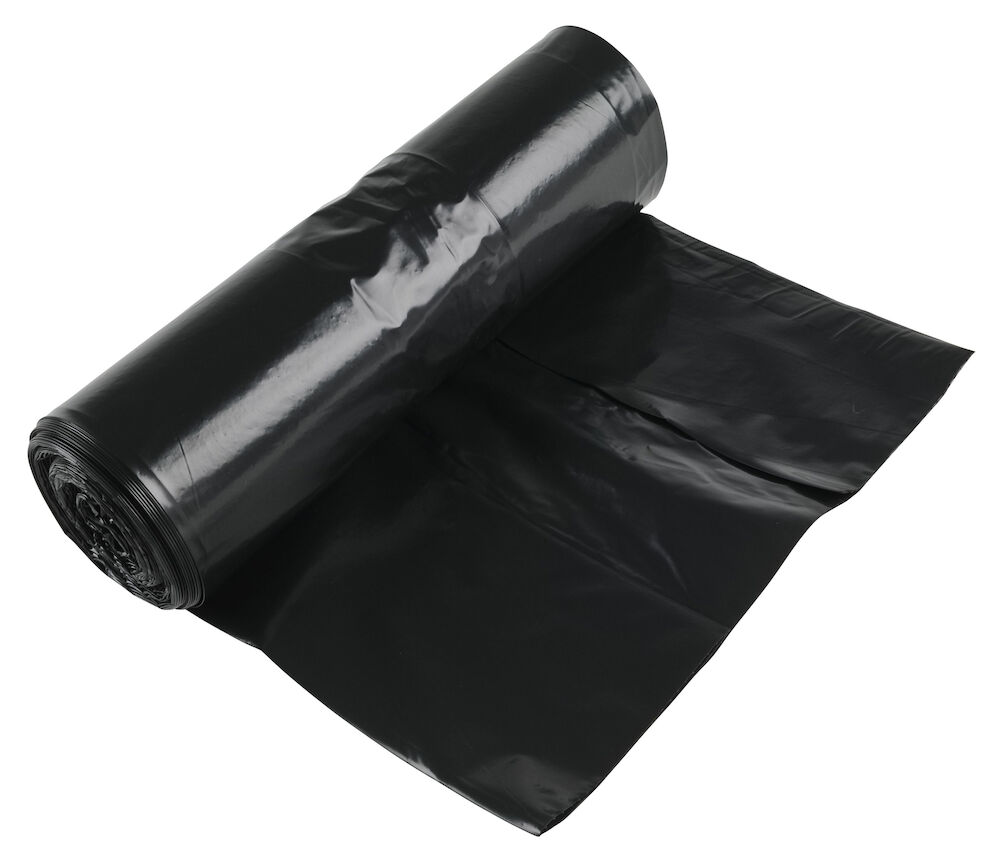 Polynova Nissen Sopsäck 125 liter 0,05 svart 25 st/rulle