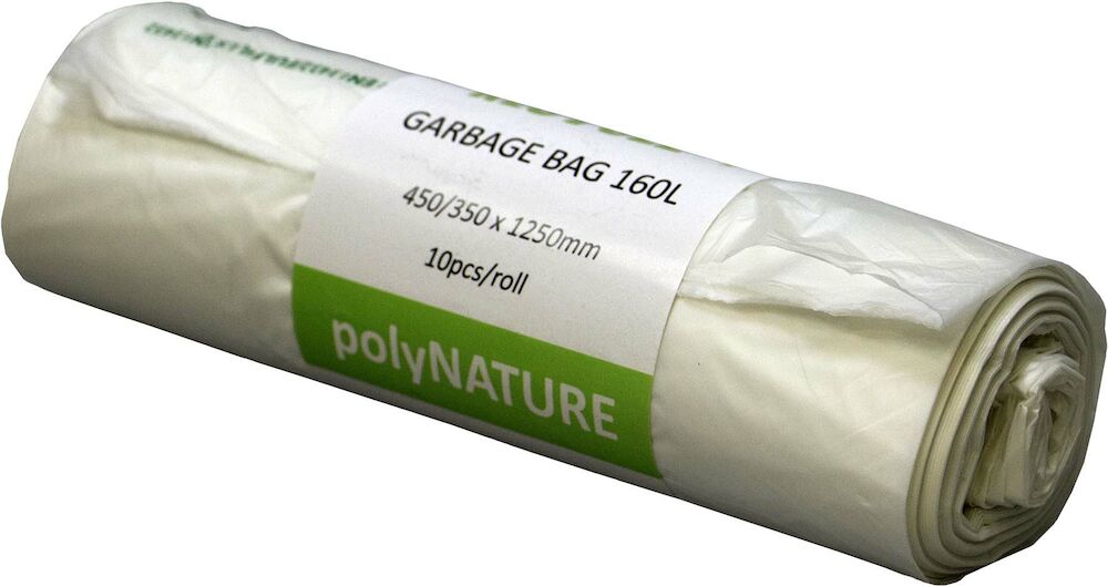 PolyNature Sopsäck 160l vit 10