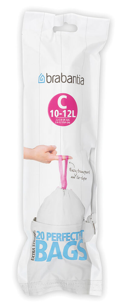 Brabantia Avfallspåse PerfectFit C 10-12L 20st/fp