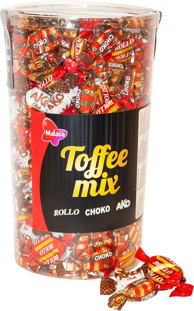 Cloetta Toffee Mix Tube 1758 gram