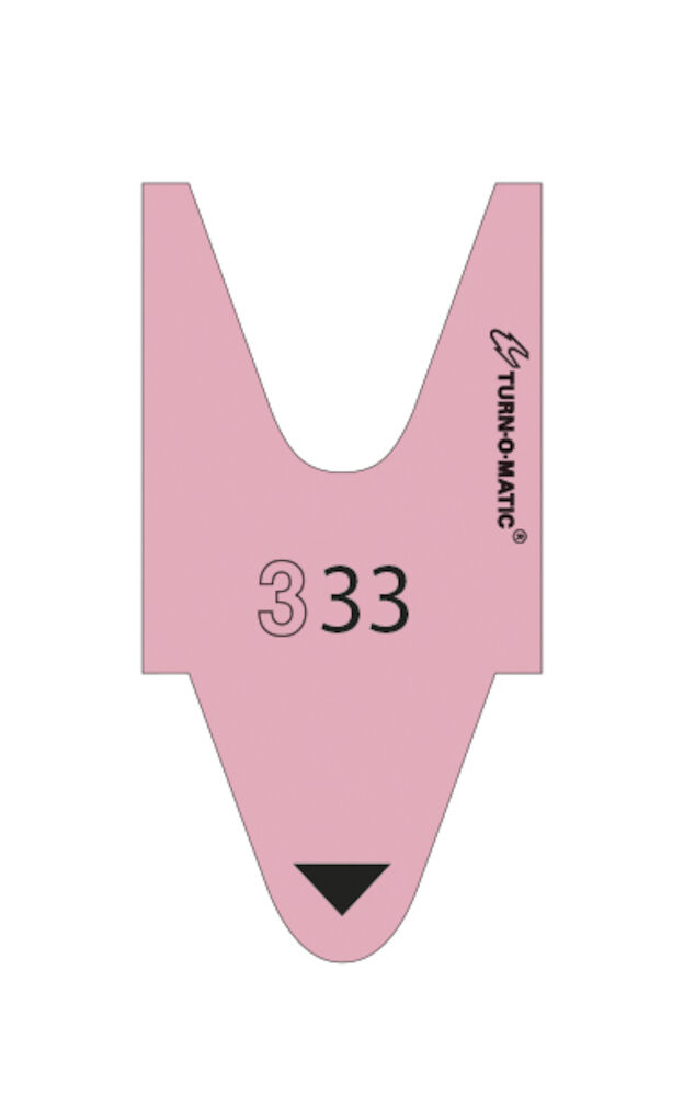 Meto Nummerrulle T80 40mm rosa 6/fp