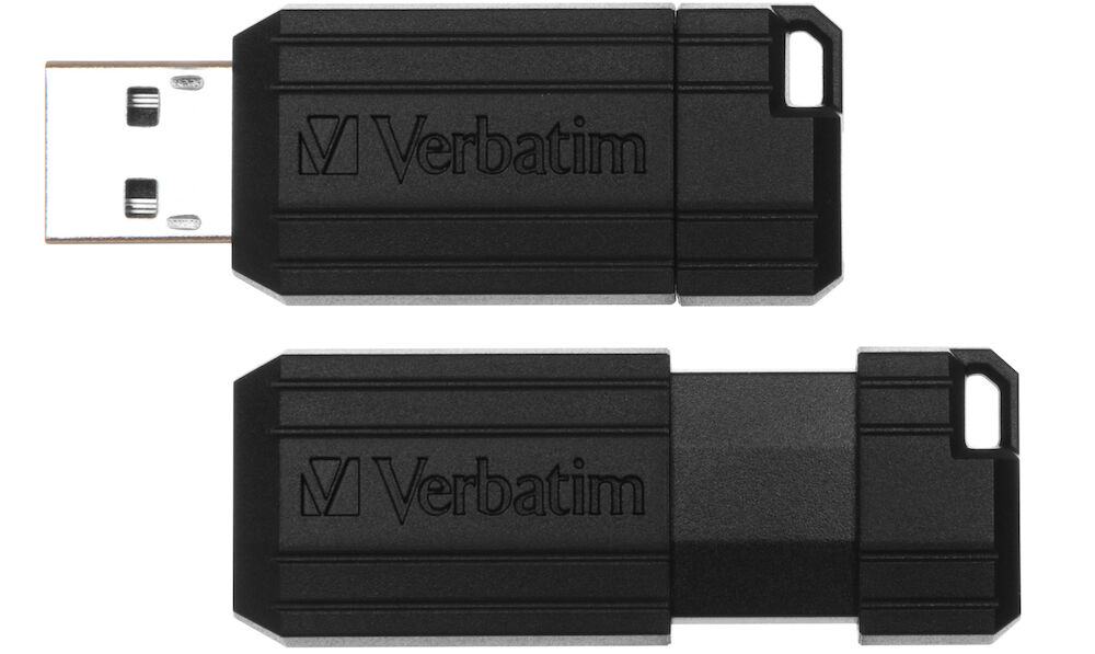Verbatim USB Pinstripe 16GB Svart