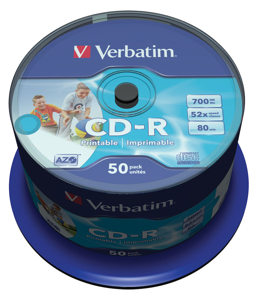 Verbatim CD-R Printable 50 st/fp
